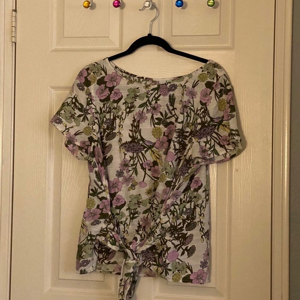 floral top, womens